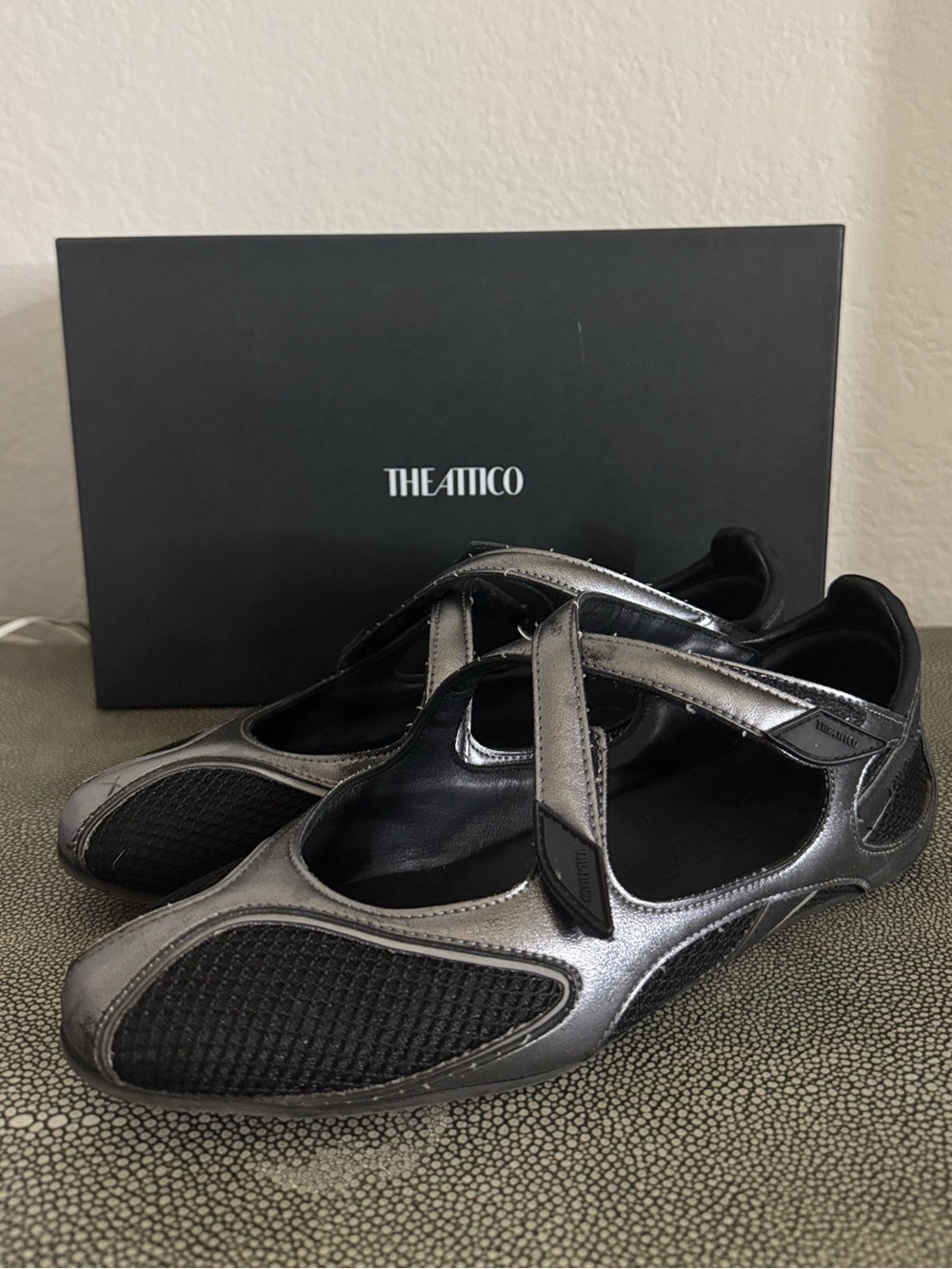 The Attico Floor01 Ballerina Flats